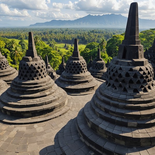 Comment planifier une visite des temples de Borobudur en Indonésie?