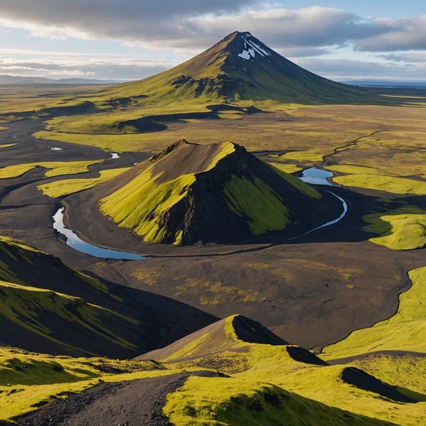 Quels sont les conseils pour une randonnée sur les volcans éteints en Islande?