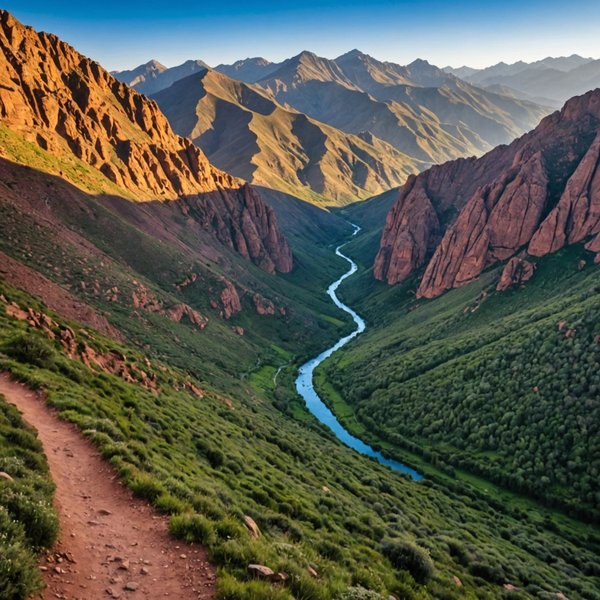 Quels sont les meilleurs sentiers pour une randonnée dans les montagnes de l'Atlas en Algérie?